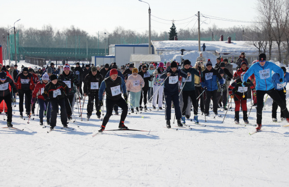 Лыжный спринт в Магнитогорске